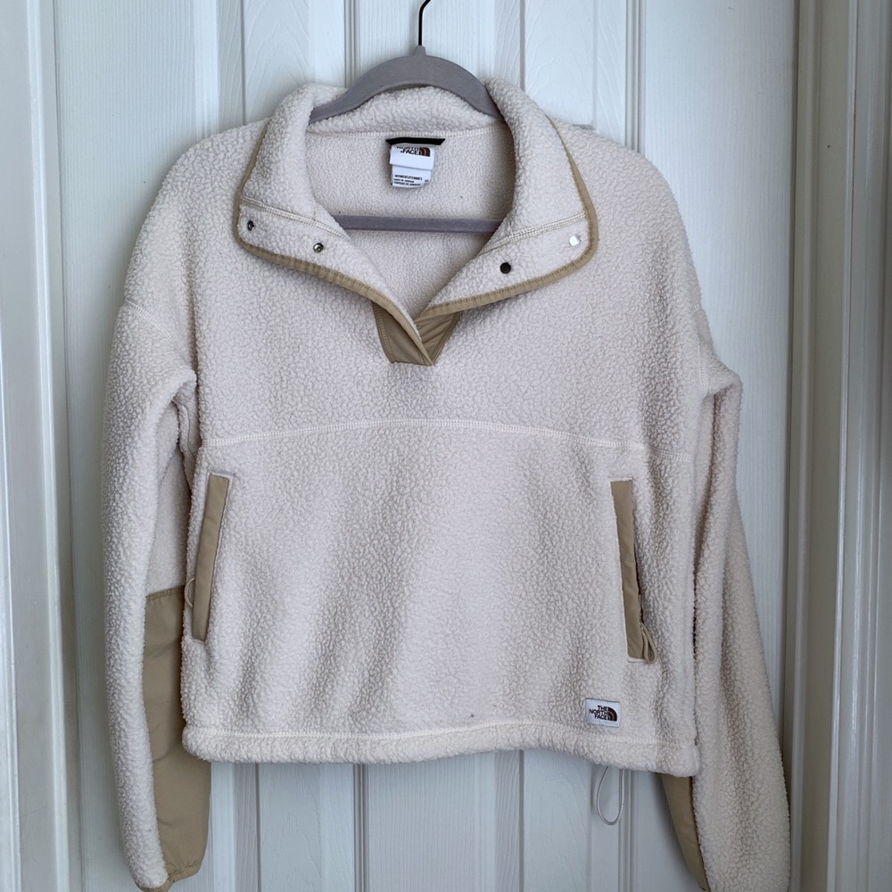 The North Face Off-White Fleece Jacket